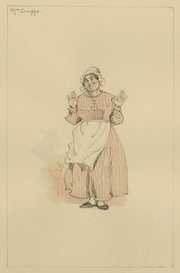 Mrs Crupps, c.1920s da Joseph Clayton Clarke